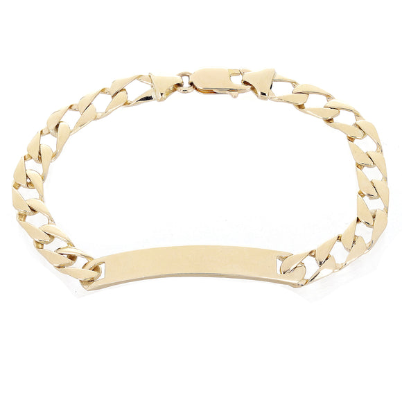 A real gold ID bracelet from Direct Source Gold & Diamond.