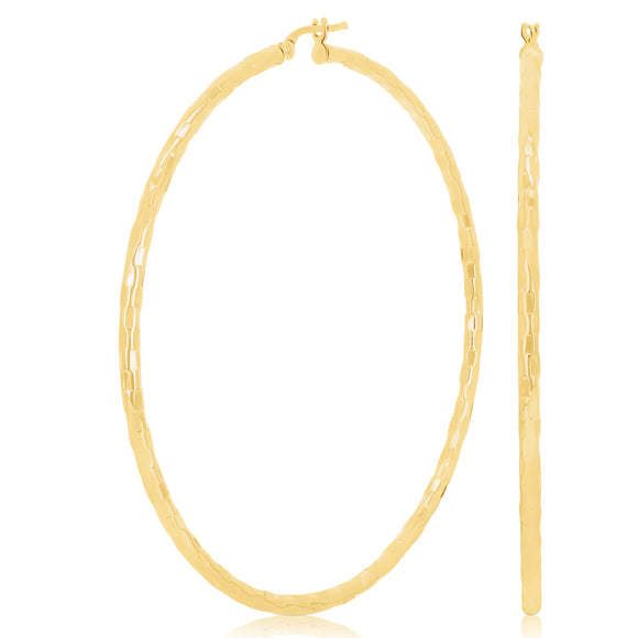 Italian 14k Yellow Gold Faceted 2.5mm 2.5