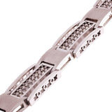 Men's 14k White Gold 2.5ctw Diamond Watch Link Bracelet 8" 10.8mm 39.5 grams - White  8"  10.8mm  2.5ctw  39.5grams