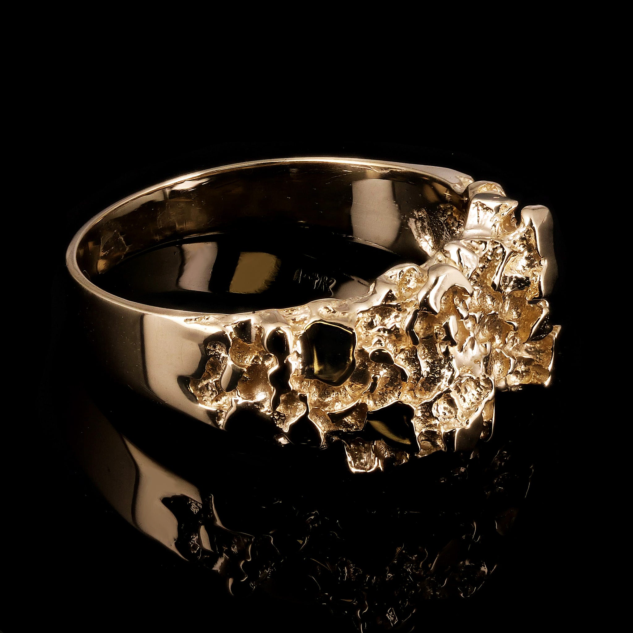 10k solid gold size 7 ring 2024