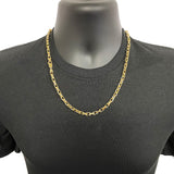 Italian 14k Yellow Gold Solid Heavy Link Anchor Chain Necklace 20" 5.5mm 73.5 grams - 5mm 20"