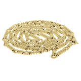 10k Yellow Gold Solid Handmade Fashion Link Necklace 20" 6.5mm 50.2 grams - 20" 50.2 grams
