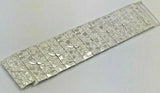 925 Sterling Silver Nugget Bracelet Adjustable 8.5" - 9" 138.2 grams