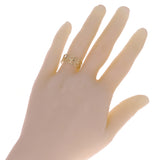 14k Yellow Gold Honeycomb Stackable Ring 8.5mm Size 7.5 1.7 grams