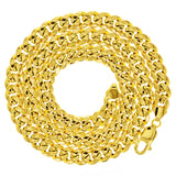 Italian 10k Yellow Gold Hollow Miami Cuban Chain Necklace 20" 7.8mm 29 grams - 20" 29 grams