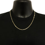 Italian 14k Yellow Gold Solid Milano Rope Chain Necklace 18" 3mm 16.3 grams - 18" 16.3 grams