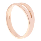 14k Rose Gold Stackable Claw Ring 3.3 grams Size 7 - Rose,Size 7