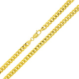 Italian 10k Yellow Gold Hollow Miami Cuban Chain Necklace 20" 6mm 18.8 grams - 20" 18.8 grams