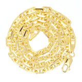 Italian 14k Yellow Gold Mariner Chain Chain Necklace 20" 5 mm 33.2 grams - 20" 33.2 grams