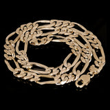 Men's 10k Yellow Gold Solid Heavy Figaro Chain Necklace 15mm 20" 148.5 grams - 20" 148.5 grams