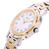 Hermes Ladies Clipper Two-Tone Stainless Steel and Gold Plated Quartz