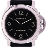 Panerai Men's Luminor Base Manual Wind Black Rubber Strap