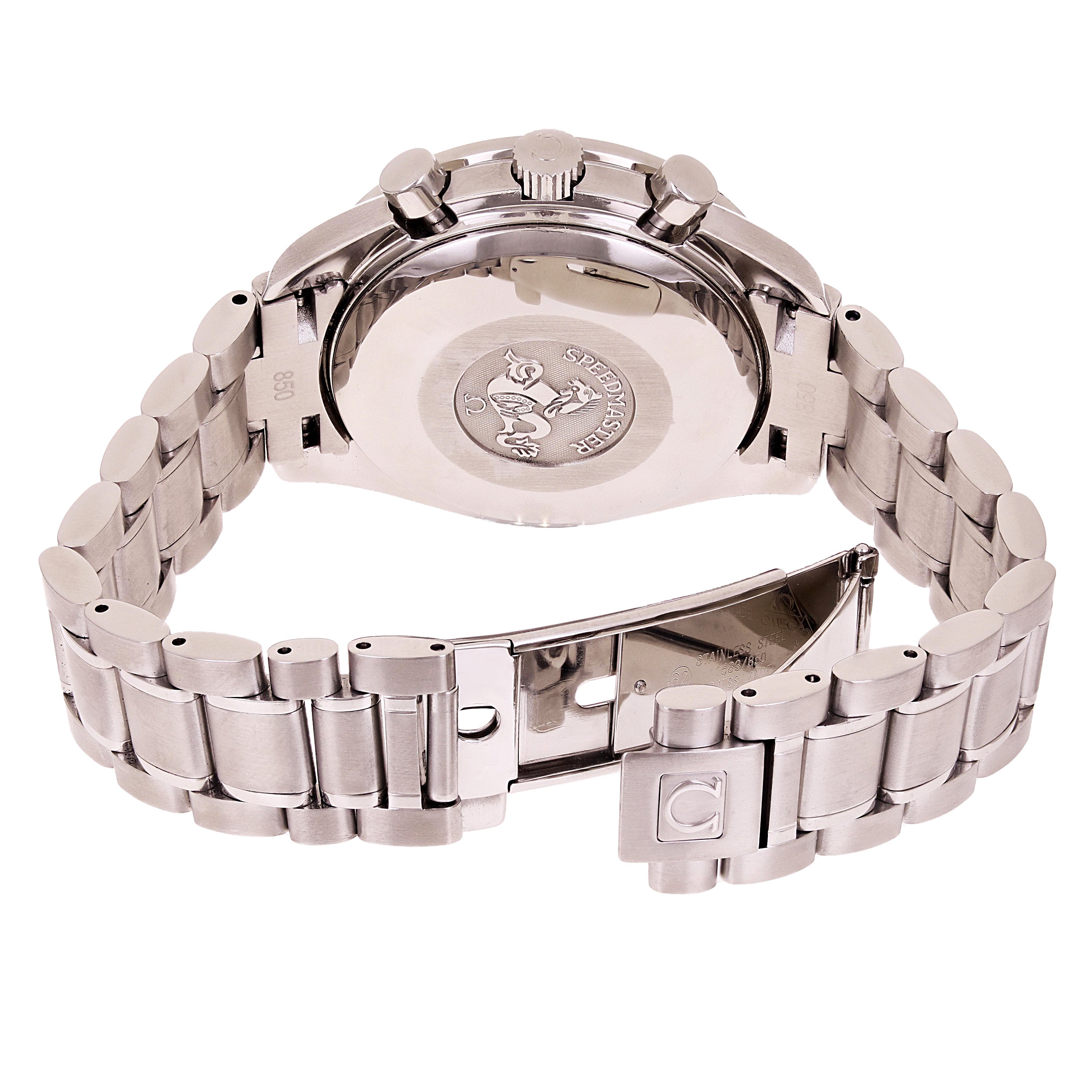 Omega Men's Speedmaster Day/Date Stainless Steel Automatic