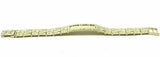 Men's 14k Solid Yellow Gold Nugget ID Bracelet 8" 15.5mm 44.4 grams