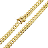 Italian 14k Yellow Gold Miami Cuban Chain Necklace 20" 6mm 49.1 grams