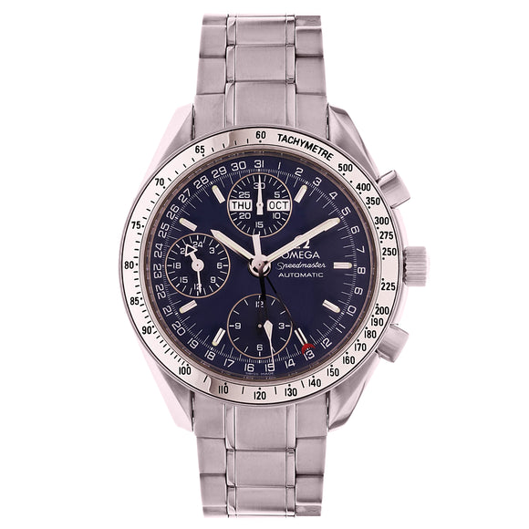 Omega Men's Speedmaster Day/Date Stainless Steel Automatic