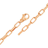14k Yellow Gold Solid Handmade Fashion Link Bracelet 7.5" 5.6mm 12.6 grams - Yellow,7.5" 12.6 grams