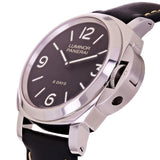 Panerai Men's Luminor Base 8 Days Manual Wind  Black Rubber Strap