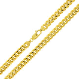 Italian 14k Yellow Gold Hollow Miami Cuban Chain Necklace 20" 7.8mm 33.2 grams - 20" 33.2 grams