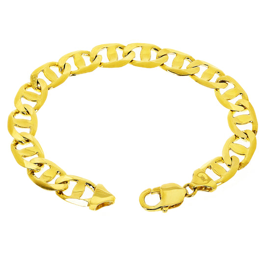 Cheapest SOLID YELLOW GOLD Mariner Chain Bracelet