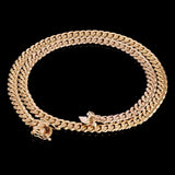 Men's 14k Yellow Gold Solid Miami Cuban Link Chain Necklace 24" 8mm 130.2 grams