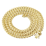 Italian 14k Yellow Gold Miami Cuban Chain Necklace 20" 6mm 49.1 grams