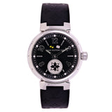 Louis Vuitton Ladies Tambour Lovely Cup Quartz Black Rubber Strap