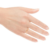 14k Rose Gold Real Love is Forever Ring Band 5mm Size 7 - 4.6 grams - Rose,Ring Size 7