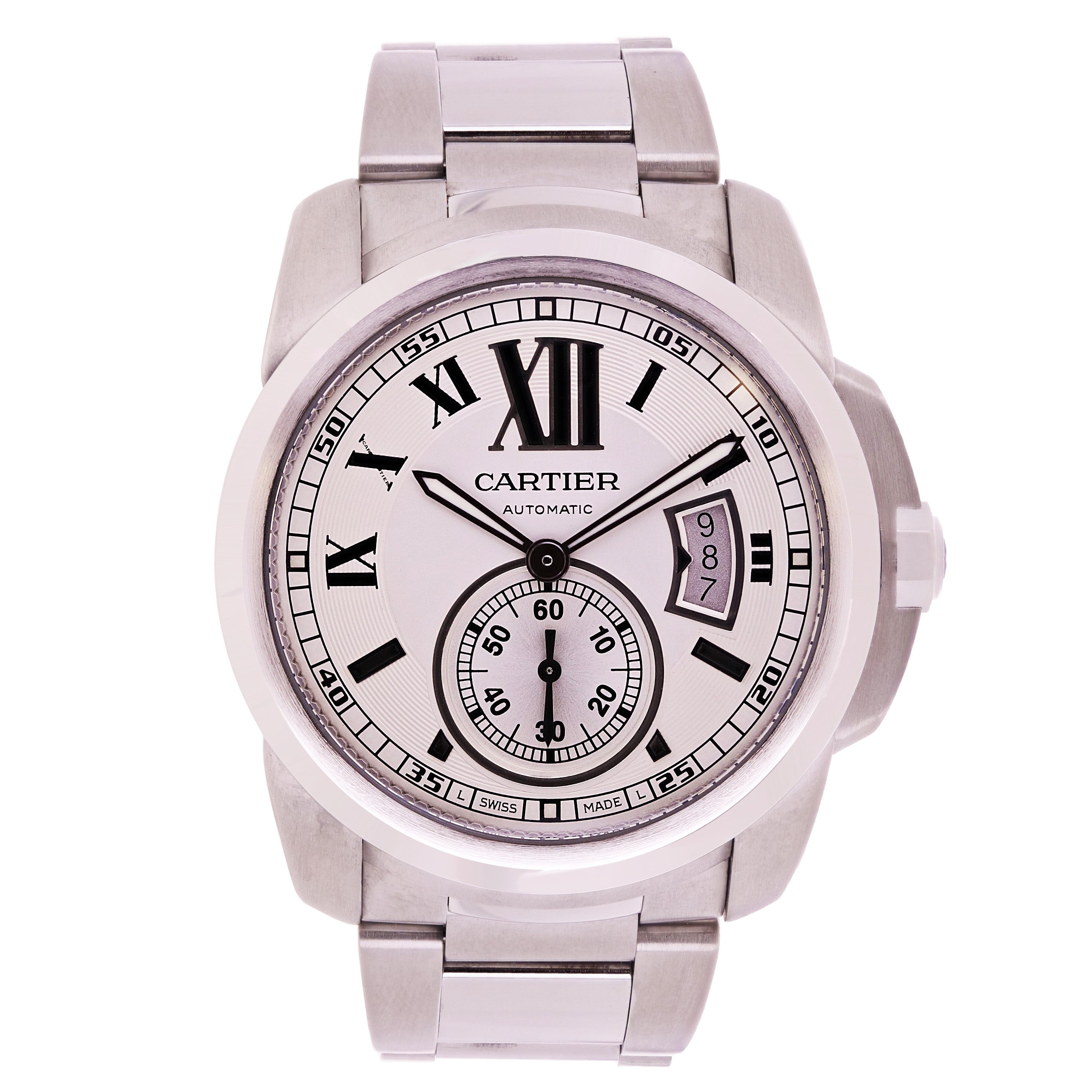 Cartier Men's Calibre De Cartier Stainless Steel Automatic