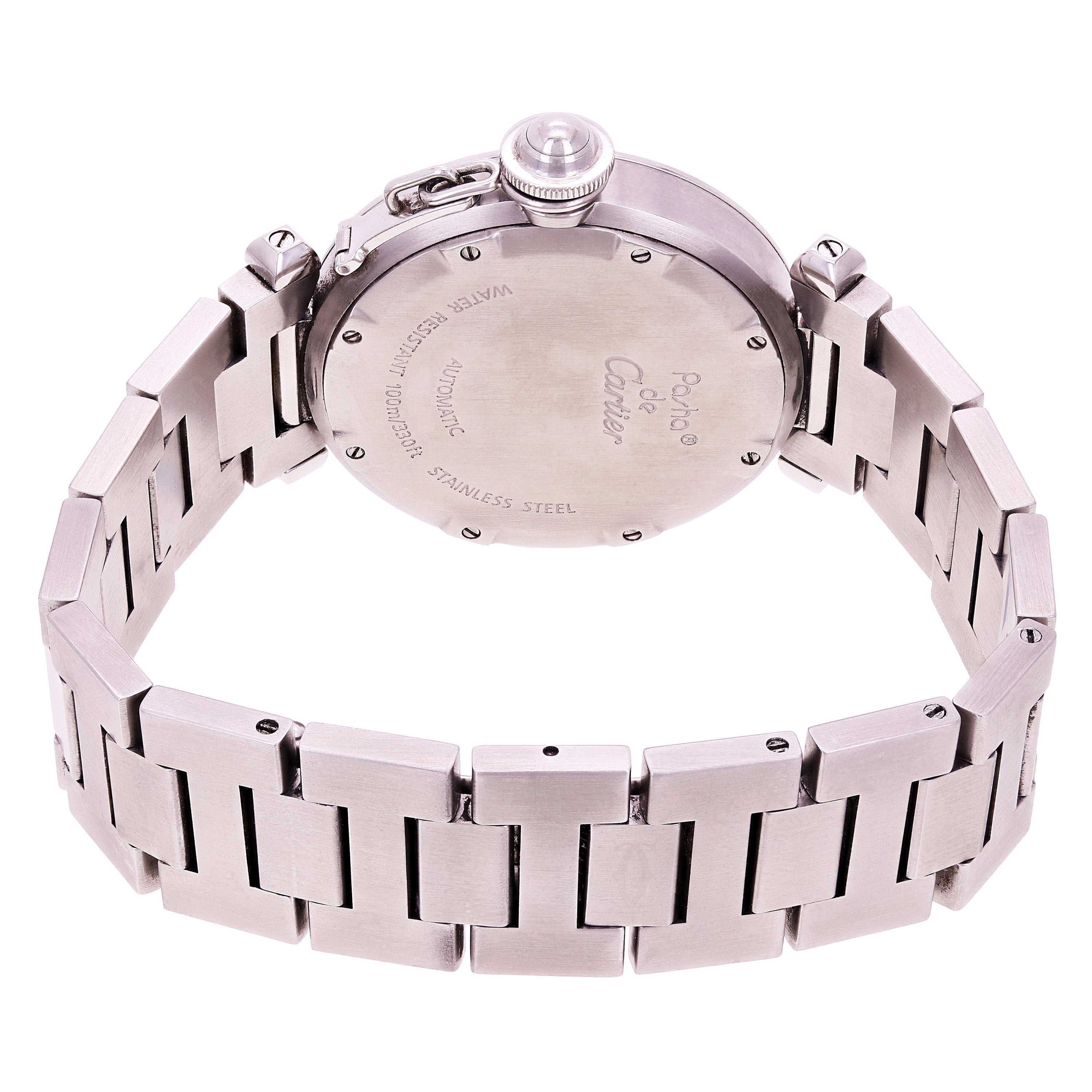 Cartier Unisex Pasha C Big Date Stainless Steel Automatic
