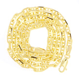 Italian 14k Yellow Gold Mariner Chain Chain Necklace 18" 3.5 mm 13.6 grams - 18" 13.6 grams