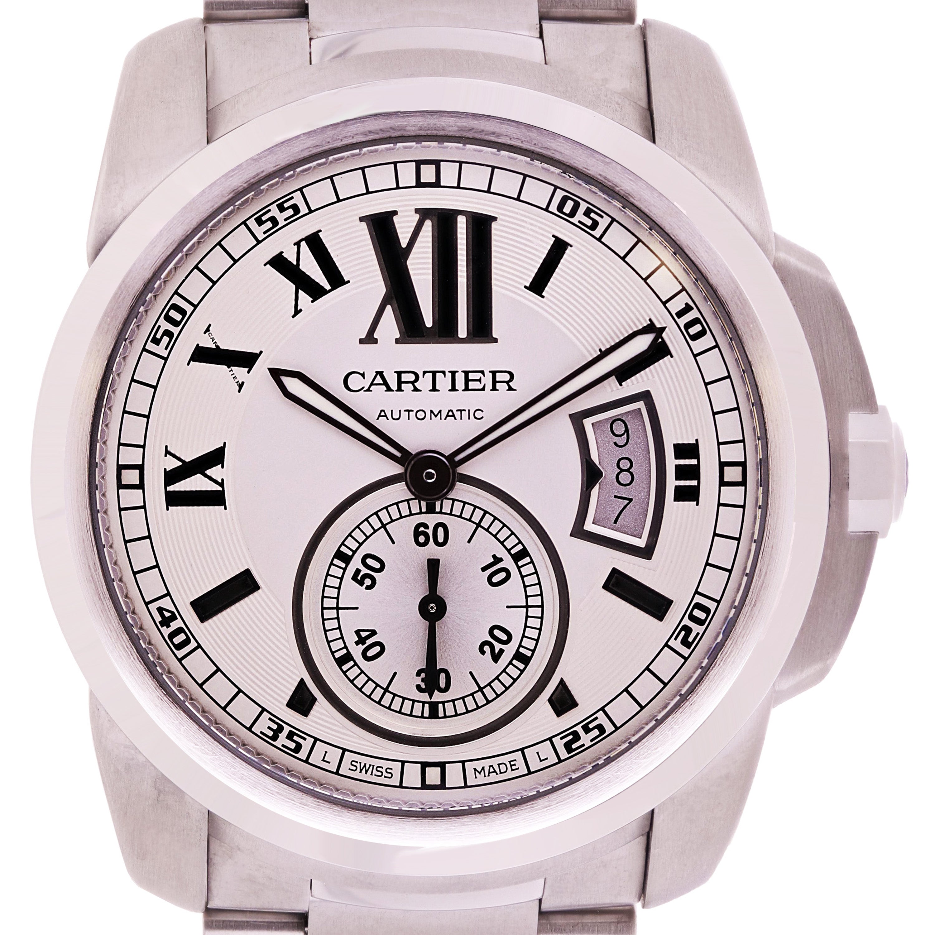 Cartier Men's Calibre De Cartier Stainless Steel Automatic