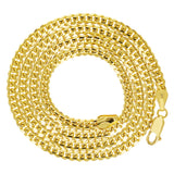 Italian 14k Yellow Gold Solid Miami Cuban Chain Necklace 28" 4mm 36.3 grams - 28" 36.3 grams