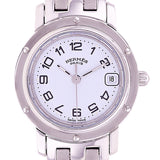 Hermes Ladies Clipper Stainless Steel Quartz
