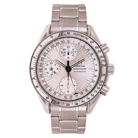 Omega Men's Speedmaster Day/Date Stainless Steel Automatic