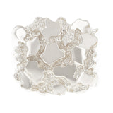 925 Sterling Silver Solid Nugget Style Ring Size 9 - Ring Size 9