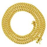 Italian 14k Yellow Gold Solid Miami Cuban Chain Necklace 20" 5mm 43.2 grams - 20" 43.2 grams