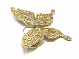 14k Yellow Gold Butterfly Charm Pendant 3.3 grams