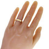 14k Yellow Gold Spike Ring Size 8 - 4.9mm 7.9 grams