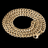 Men's 14k Yellow Gold Miami Cuban Link Necklace 20" 8mm 80.7 grams - 20" 80.7 grams