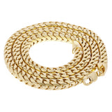 Italian 14k Yellow Gold Franco Chain Necklace 8.3mm 30" 332.5 grams - 30" 332.5 grams