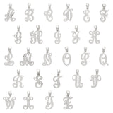 14k Yellow or White Gold Initial Letter A Alphabet A-Z Charm Pendant