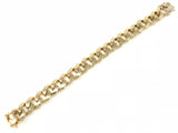 14k Yellow Gold Miami Cuban Chain Bracelet 8" 13.5mm 98 grams