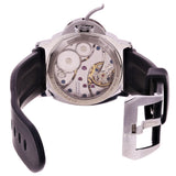 Panerai Men's Luminor Base Acciaio Manual Wind Black Rubber Strap
