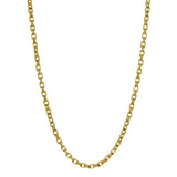 14k Yellow Gold Handmade Fashion Link Necklace 24" 4.5mm 44.4 grams