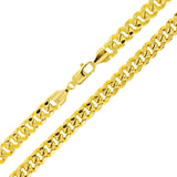 Italian 14k Yellow Gold Hollow Miami Cuban Chain Necklace 20" 8.7mm 40.6 grams - 20" 40.6 grams