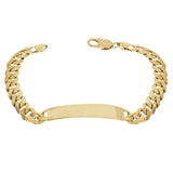 14k Yellow Gold Handmade Fashion Link Bracelet 8" 8.8mm 23.7 grams