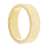 14k Yellow Gold Braided Twisted Rope Wedding Band Ring Size 8 - 7mm 9.4 grams