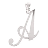 14k Yellow White or Rose Gold Initial Letter A Alphabet A-Z Charm Pendant