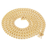 Italian 14k Yellow Gold Solid Miami Cuban Chain Necklace 6 mm 20", 22", 24", 26", 28"